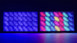 A Better TV Experience Starts with BRAVIA 1 Comparison of conventional backlight and Sony True RGB backlight technology